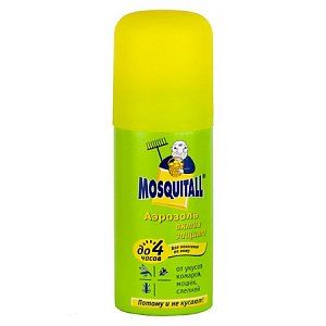 Mosquitall Актив аэрозоль от комаров 100 мл
