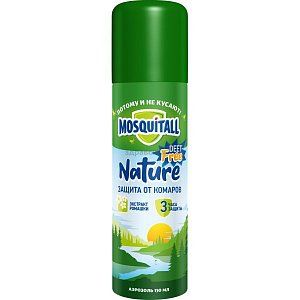 Mosquitall [Москитол] Аэрозоль от комаров натуральная защита 150 мл