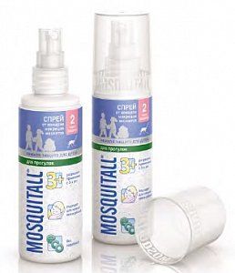 Mosquitall Нежная защита Спрей 100 мл