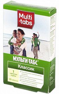 Мульти-табс Классик таблетки 30 шт.