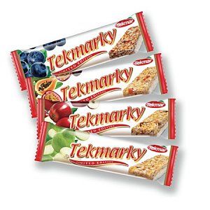 Мюсли Текмар Апельсин в молочной глазури батончик 40 г