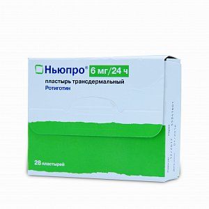 Ньюпро пластырь трансдермальный 6 мг/24 ч 28 шт.