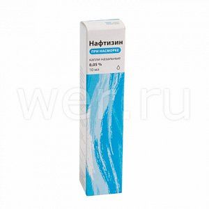 Нафтизин капли назальные 0,05% 15 мл Renewal
