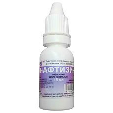 Нафтизин капли назальные 0,1% 15 мл Лекарь