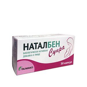 Наталбен Супра капсулы 30 шт. (БАД)