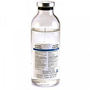 Натрия хлорид раствор для инфузий 0,9% флакон 200 мл 1 шт. Мосфарм