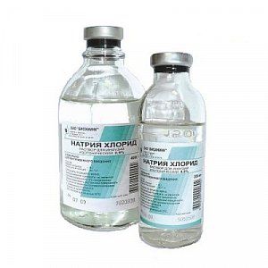 Натрия хлорид раствор для инфузий 0,9% флакон 500 мл 1 шт. Асфарма