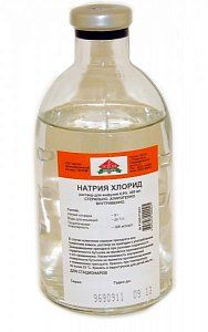 Натрия хлорид раствор для инфузий 0,9% стекло 400 мл