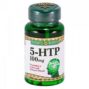 Nature`s Bounty 5-гидрокситриптофан капсулы 100 мг 60 шт. (БАД)
