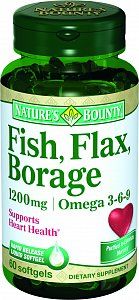 Nature`s Bounty Омега 3-6-9 капсулы 1200 мг 60 шт. (БАД)