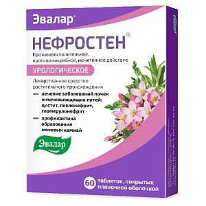 Нефростен таблетки покрытые пленочной оболочкой 60 шт.