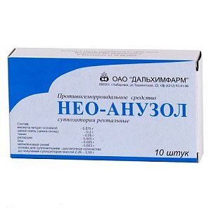 Нео-Анузол суппозитории ректальные 10 шт.