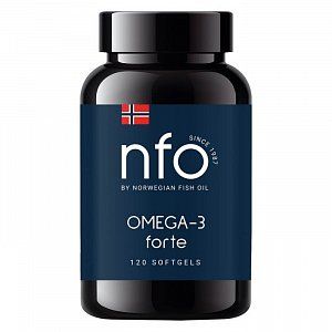 Norwegian Fish Oil Омега-3 Форте капсулы 120 шт. (БАД)