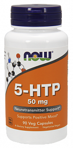 NOW 5-НТР Сиренити капсулы 50 мг 90 шт. (БАД)