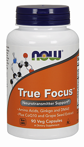 NOW Активатор внимания капсулы 90 шт. (БАД)