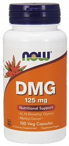 NOW Диметилглицин капсулы 125 мг 100 шт. (БАД)