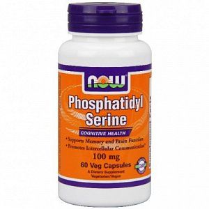 NOW Фосфатидилсерин капсулы 100 мг 120 шт. (БАД)