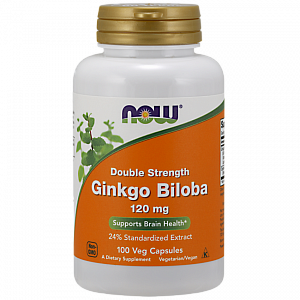 NOW Гинкго Билоба капсулы 120 мг 100 шт. (БАД)