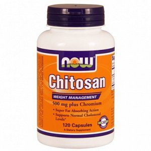 NOW Хитозан капсулы 500 мг 240 шт. (БАД)