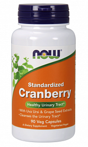 NOW Клюква экстракт капсулы 90 шт. (БАД)