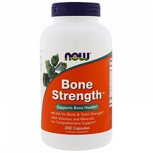 NOW Крепкие кости капсулы 240 шт. (БАД)