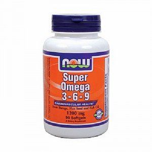 NOW Супер Омега 3-6-9 капсулы 1200 мг 180 шт. (БАД)