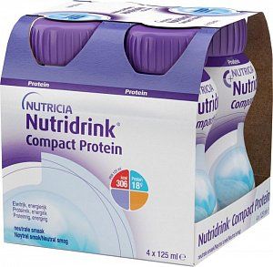 Нутридринк Компакт Протеин 125мл 4 шт. нейтральный вкус