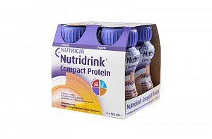 Нутридринк Компакт Протеин 125мл 4 шт. персик-манго