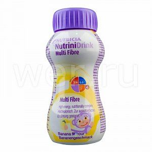 Нутридринк специализированное питание со вкусом банана 200 мл