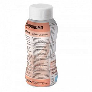 Нутрикомп Дринк Плюс 200 мл Клубника