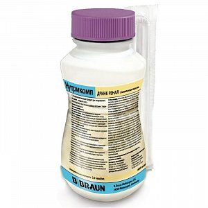 Нутрикомп Дринк Ренал смесь жидкая для энтерального питания 200 мл Ваниль