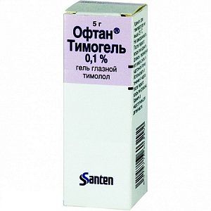 Офтан Тимогель гель глазной 0,1% 5 г