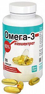 Омега-3 концентрат 60% капсулы 1000 мг 90 шт. Реалкапс (БАД)