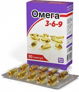 Омега 3-6-9 капсулы 1600 мг 30 шт. Реалкапс (БАД)