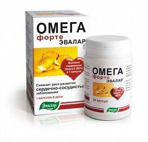 Омега форте Эвалар капсулы 30 шт. (БАД)
