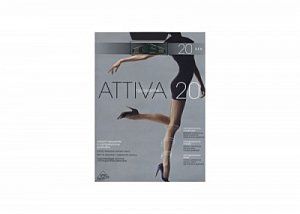 Omsa Attiva Колготки 20 Den Nero р.4