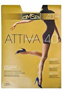 Omsa Attiva Колготки 40 Den Caramello р.4