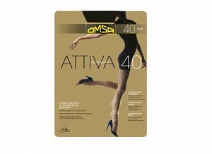 Omsa Attiva Колготки 40 Den Nero р.4