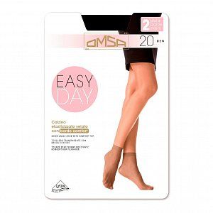 Omsa Easy Day Носки 20 den р. универсальный Nero