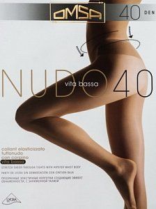 Omsa Nudo Vita Bassa Колготки 40 Den daino р.2