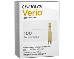 One Touch Verio Тест-Полоски 100 шт.