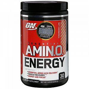 Optimum Nutrition Essential Amino Energy Аминокислоты 270г Клубника-лайм